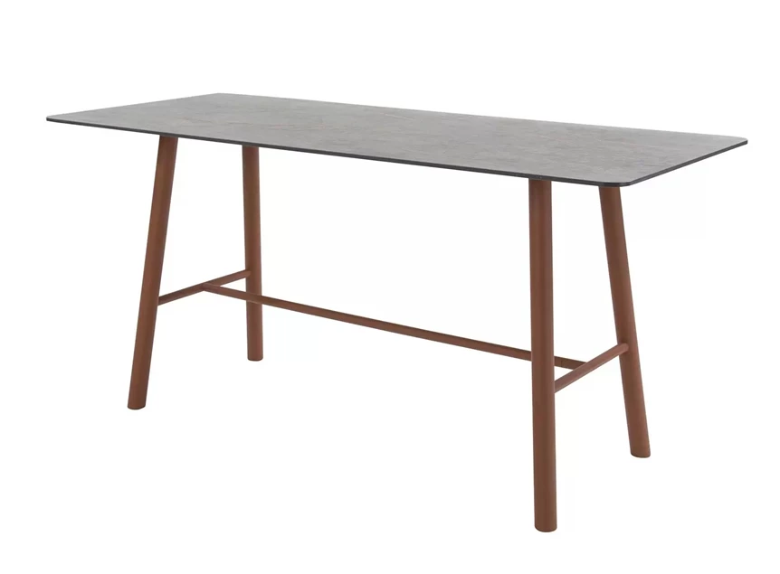 Bartafel Tane blad Dekton metalen onderstel Bert Plantagie