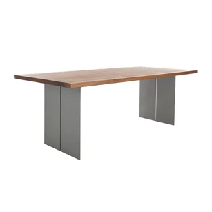 Eettafel Santiago Table Talk massief hout Amerikaans noot Bert Plantagie