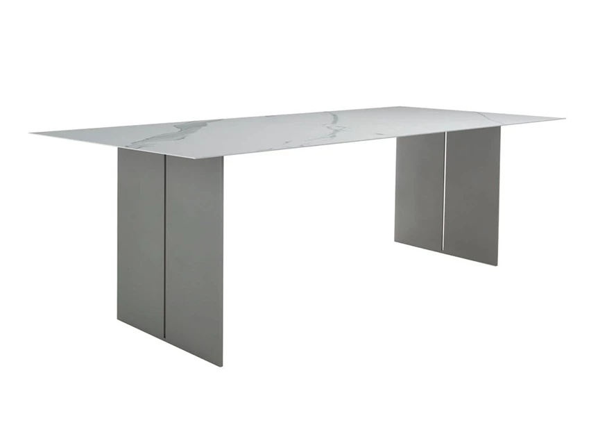 Eettafel Santiago Table Talk keramiek marmerlook Bert Plantagie
