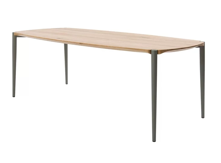 Eettafel Poppy massief hout eik naturel Bert Plantagie