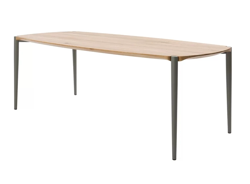 Eettafel Poppy massief hout eik naturel Bert Plantagie