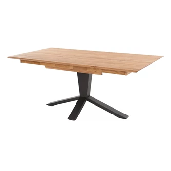 Verlengbare eettafel Maxim massief hout robuust eik olie Bert Plantagie
