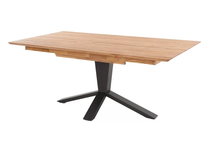 Verlengbare eettafel Maxim massief hout robuust eik olie Bert Plantagie