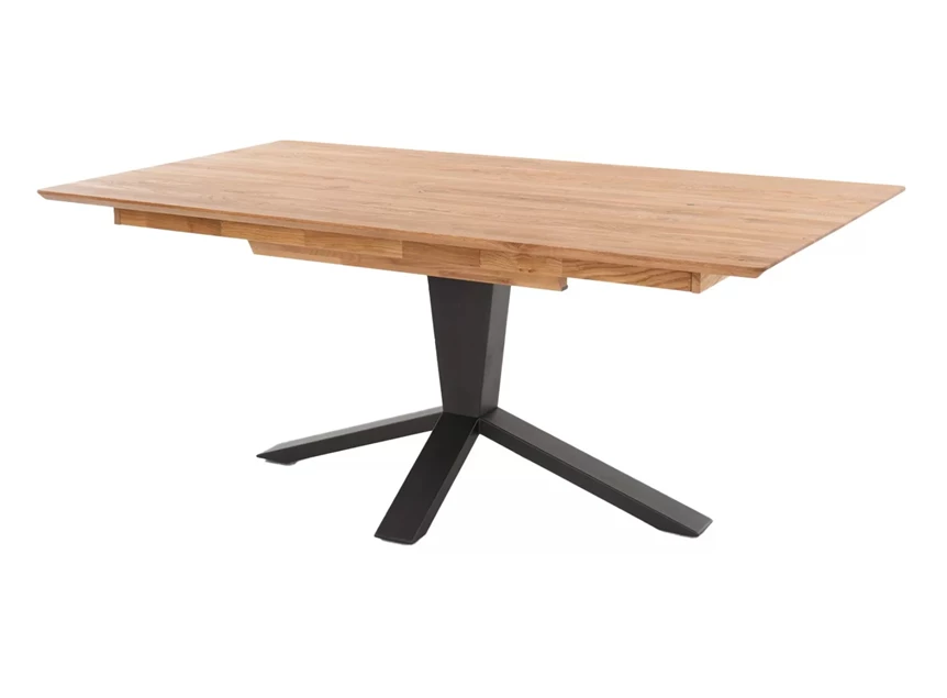 Verlengbare eettafel Maxim massief hout robuust eik olie Bert Plantagie