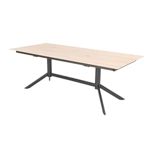 Verlengbare eettafel Maroduo massief hout eik Bert Plantagie