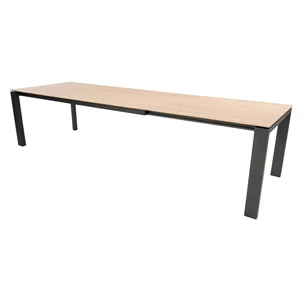 Open Verlengbare eettafel Lungo massief hout eik geolied Bert Plantagie