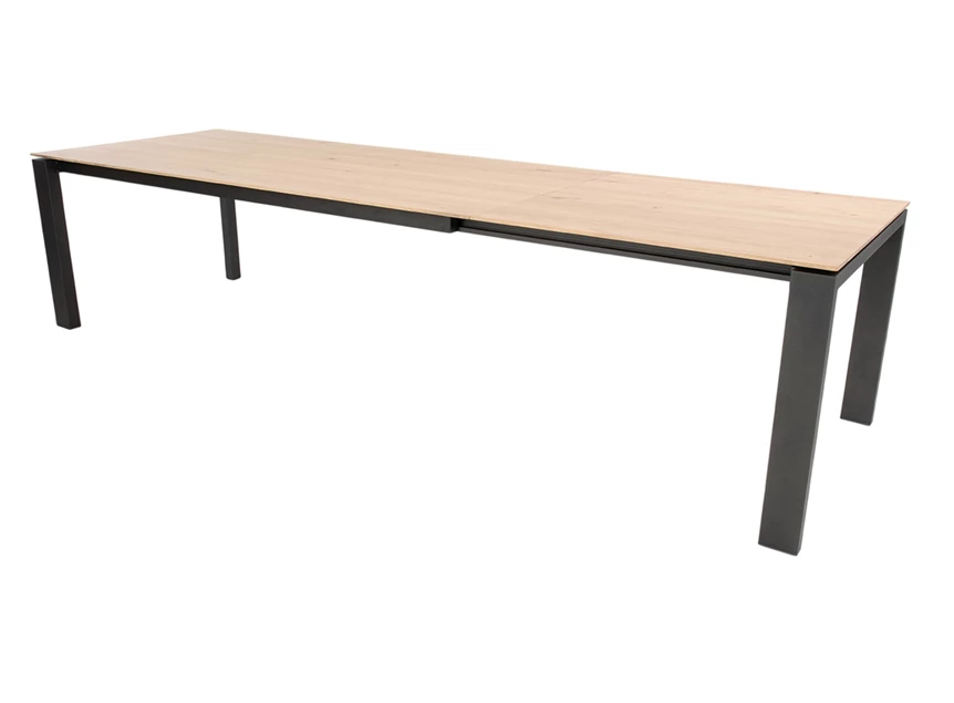 Open Verlengbare eettafel Lungo massief hout eik geolied Bert Plantagie