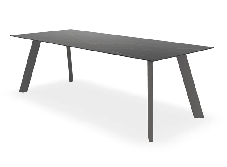 Eettafel Liv Table Talk rechthoekig Dekton marmerlook Bert Plantagie
