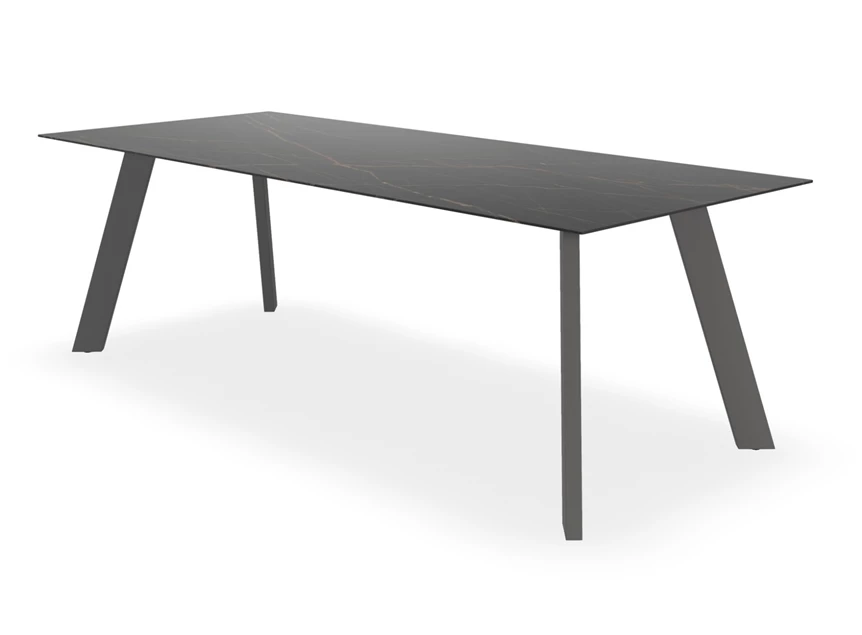 Eettafel Liv Table Talk rechthoekig Dekton marmerlook Bert Plantagie