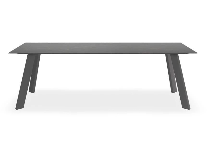 Front Eettafel Liv Table Talk rechthoekig Dekton marmerlook Bert Plantagie