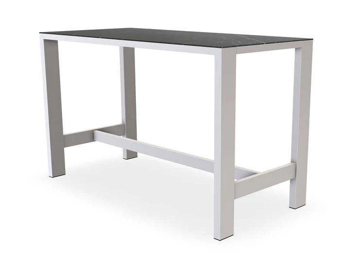 Hoge Bartafel Edge blad Dekton marmerlook Bert Plantagie