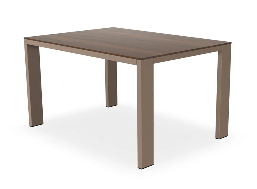 Keukentafel Eettafel Edge blad massief hout Amerikaans noot Bert Plantagie