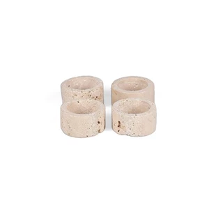 Servetring 5cm travertin Opus - set/4