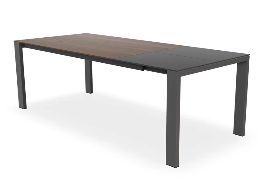 Verlengbare tafel Cervo massief Amerikaans noot Bert Plantagie