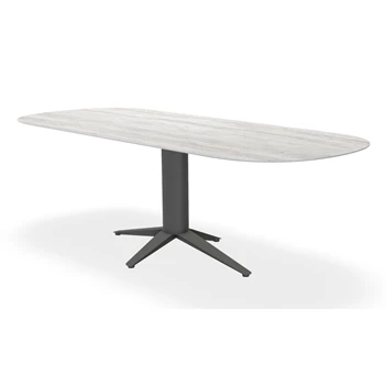 Eettafel Carve Table Talk plat ovaal Dekton Bert Plantagie