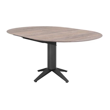 Verlengbare tafel Bloom rond massief hout eik Bert Plantagie
