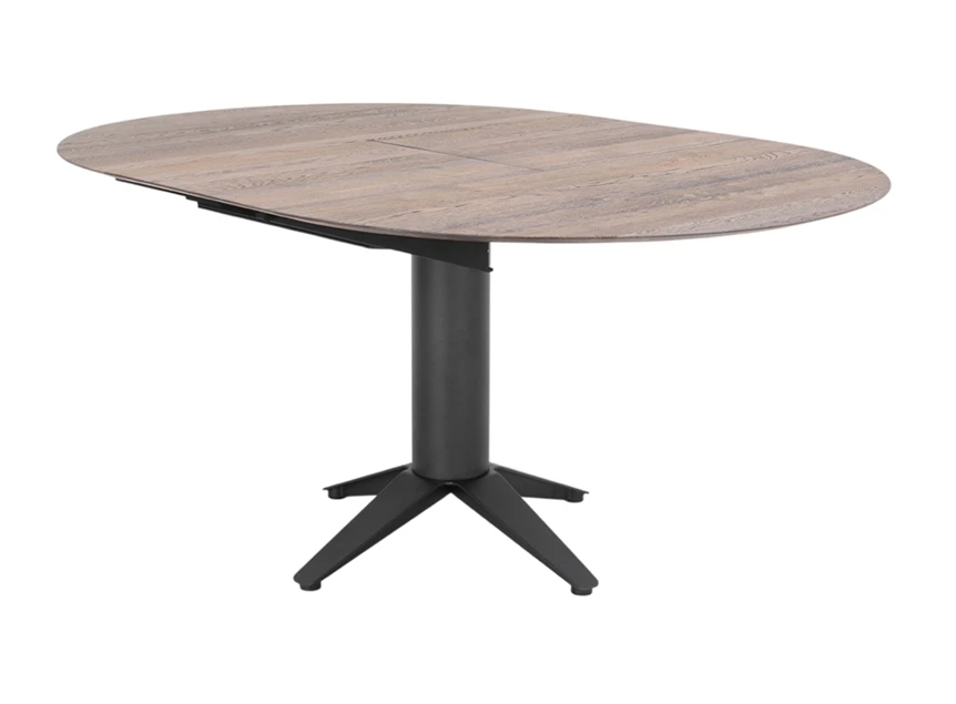 Verlengbare tafel Bloom rond massief hout eik Bert Plantagie