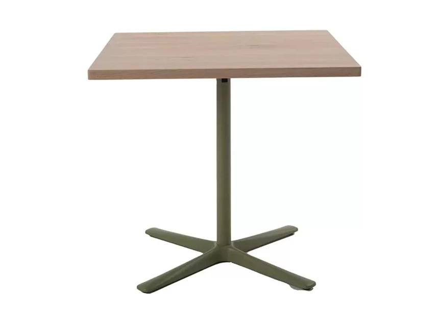 Bistrotafel Air vierkant massief hout eik naturel Bert Plantagie