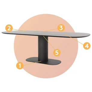 Tafelconcept Table Talk op maat Bert Plantagie