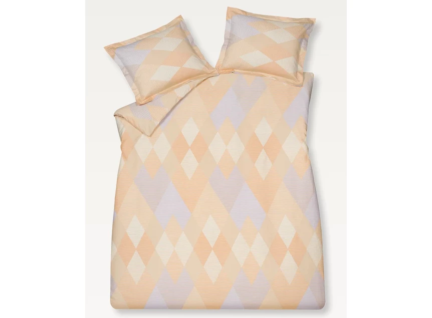 Glaze dekbedovertrekset apricot blush 240x200/220+2slopen