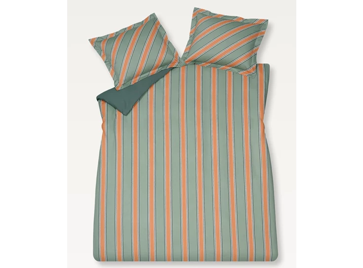 Preppy stripe 240x200/220+2slopen /smoke green