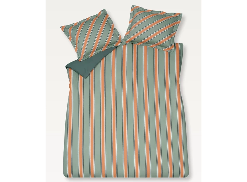Preppy stripe 240x200/220+2slopen /smoke green
