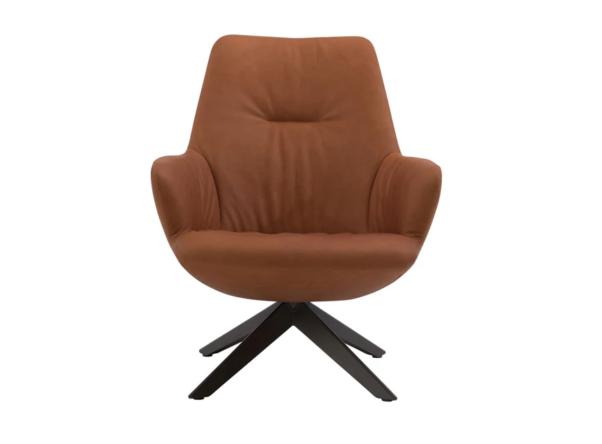 Front Bijzetzetel Maple M43 Statief légère leder cognac Bert Plantagie