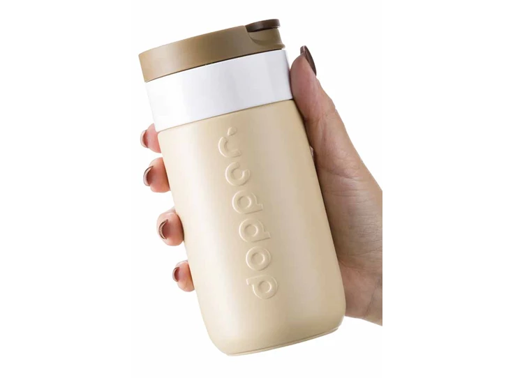 Travel mug earth brown 300ml grote