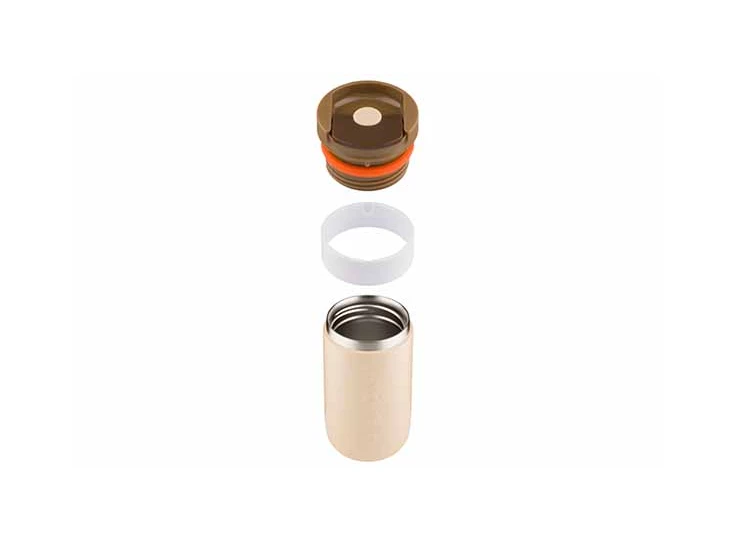 Travel mug earth brown 300ml onderdelen