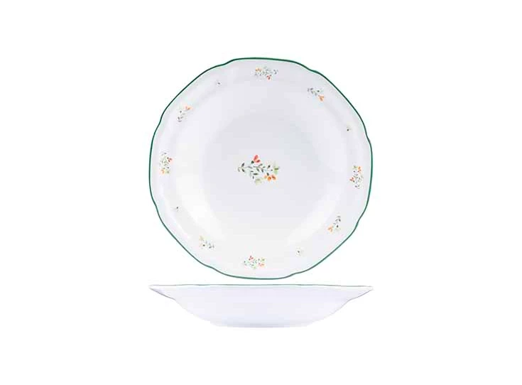 Bouquet diep bord d22.2cm