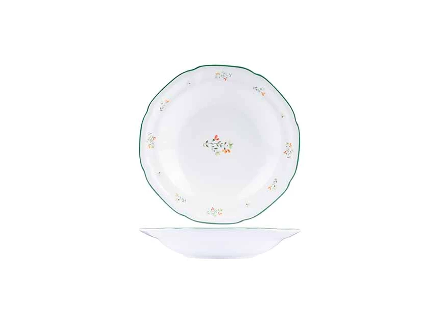 Bouquet diep bord d22.2cm