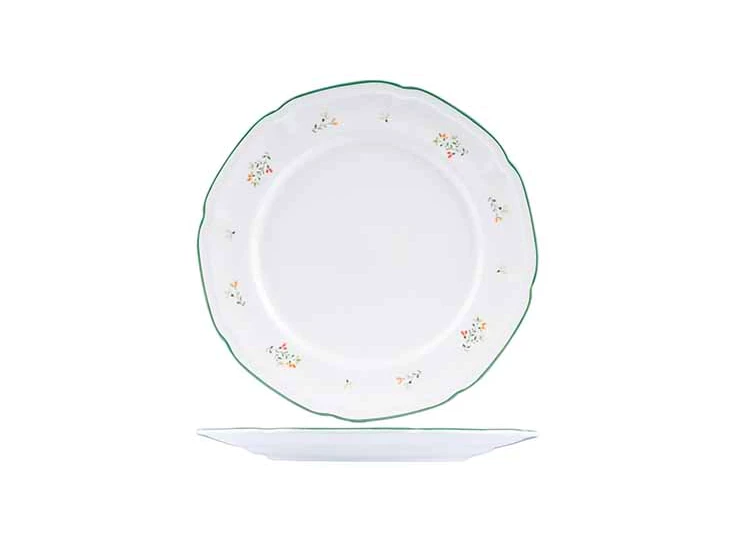 Bouquet plat bord d26,9cm aanzicht