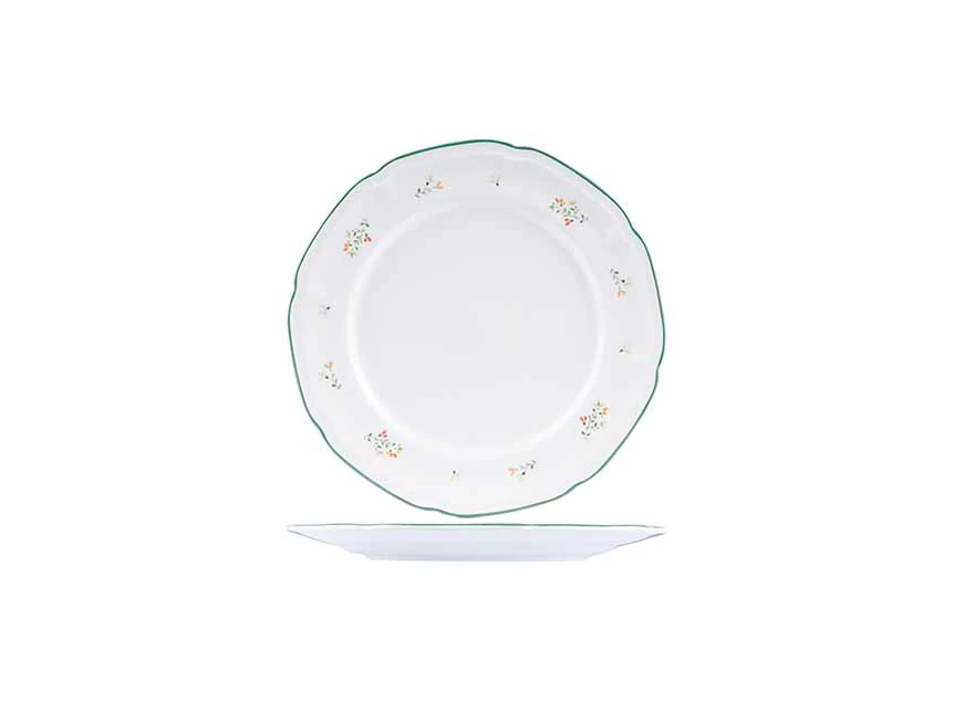 Bouquet plat bord d26,9cm aanzicht