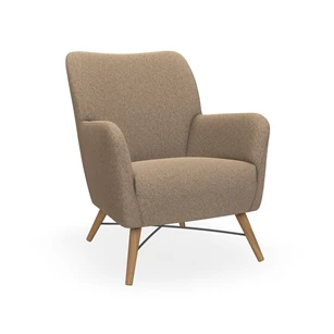 Bijzetzetel Bolero Wood B52 stof zand Bert Plantagie