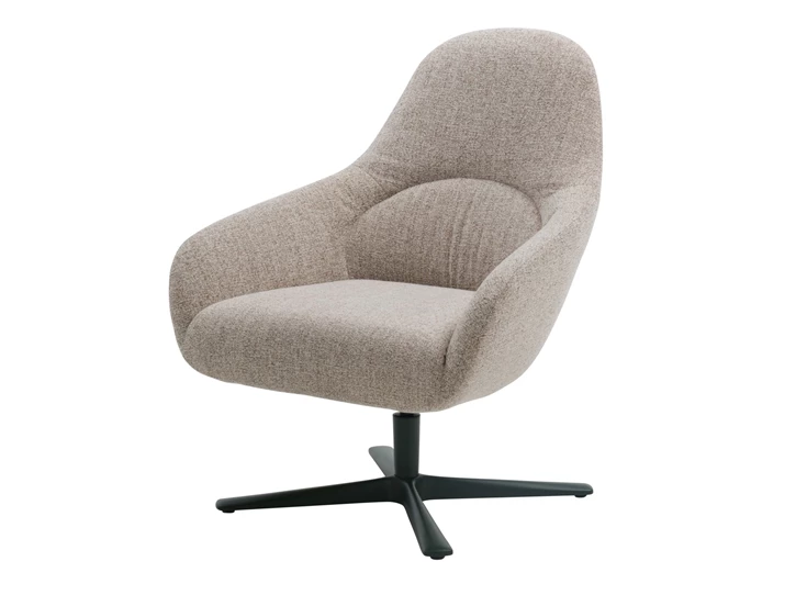 Bijzetzetel Avia Low A32 stof beige Bert Plantagie