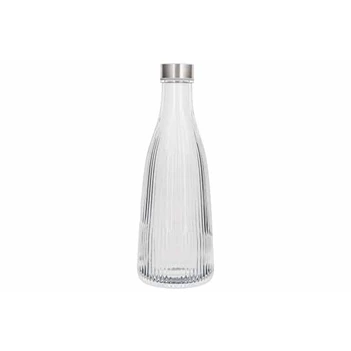 Atla fles 1l natural transparant met deksel