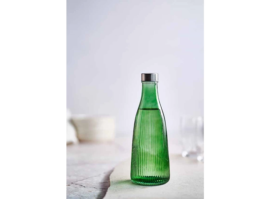 Atla fles 1l thyme green met deksel sfeerfoto