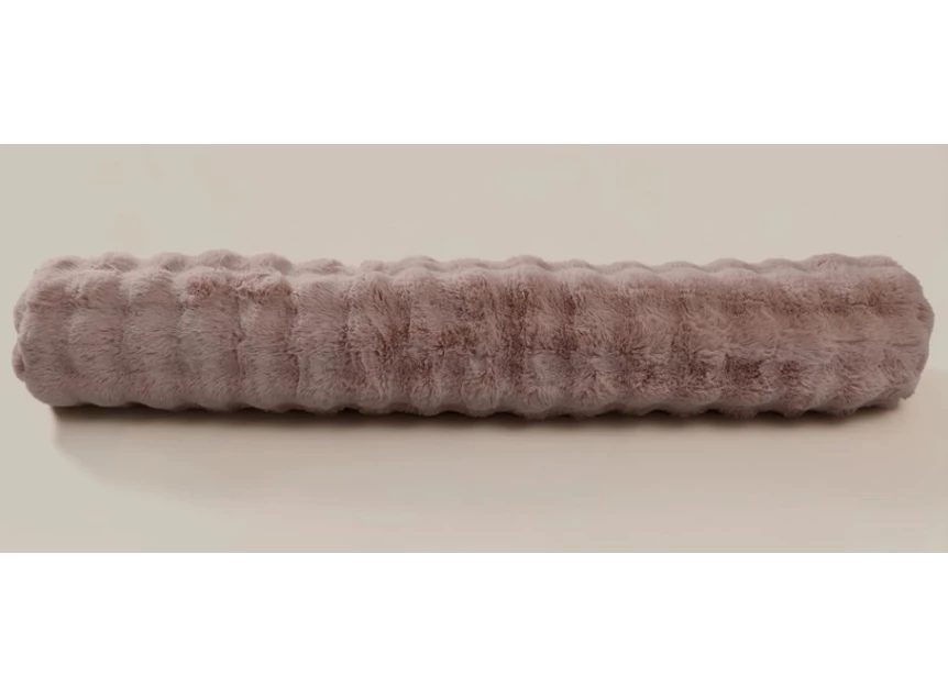 Bodypillow pompom taupe 140x20