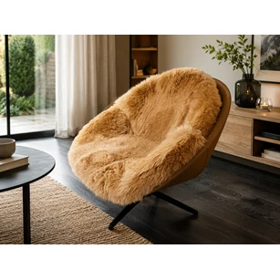 Bijzetzetel Desede Coco DS-265 combi schapenvacht leder