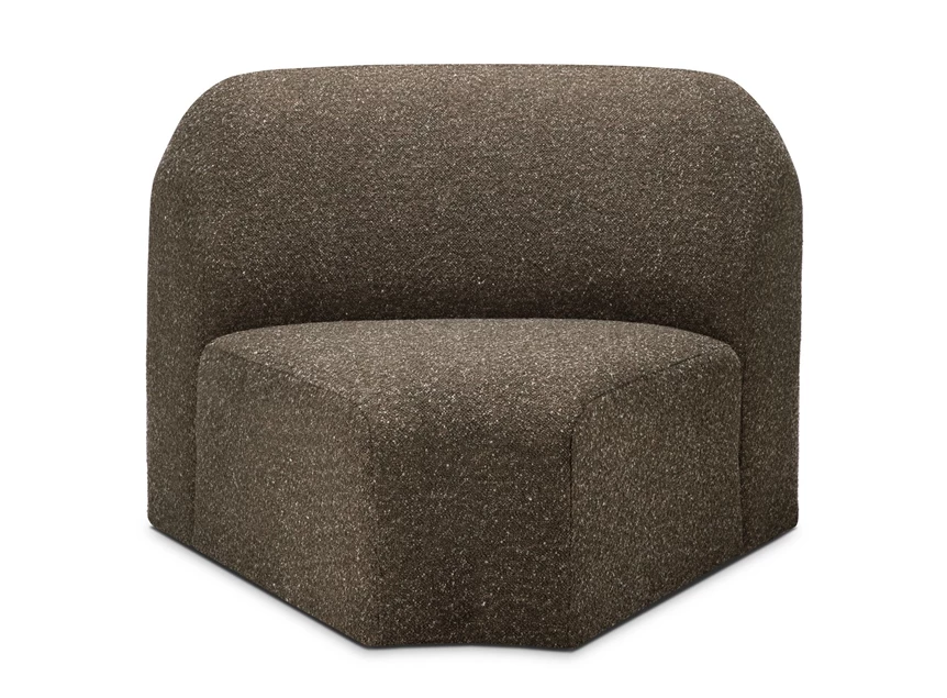 Sofa Bulky modulaire salon stof Cedar corner 45° 21440 Ethnicraft