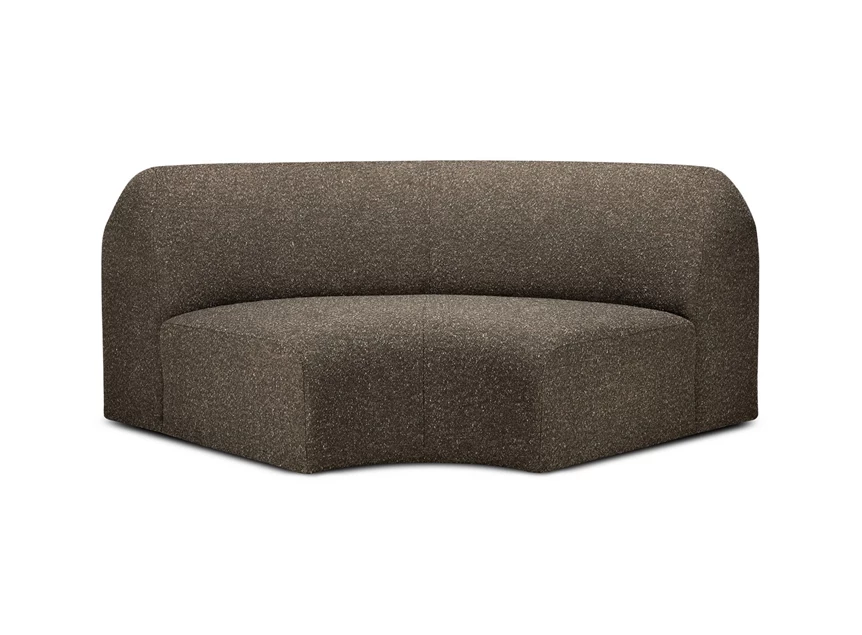 Sofa Bulky modulaire salon stof Cedar round corner 90° 21441 Ethnicraft