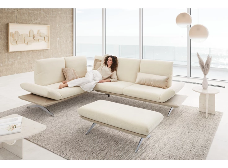 Sfeerfoto Modulaire salon Elements dormeuse rug 2 arm A Koinor