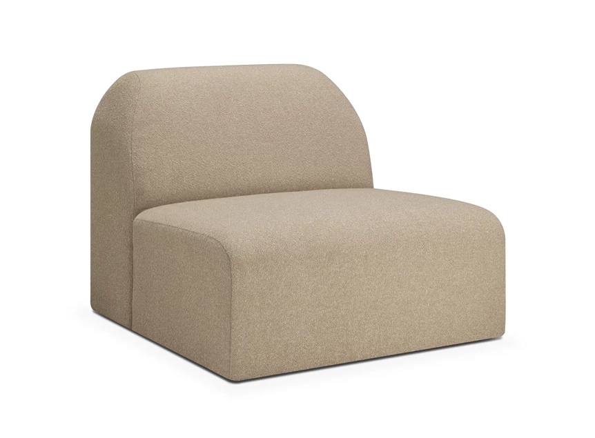 Sofa Bulky modulaire salon stof Almond 1 seater 21444 Ethnicraft