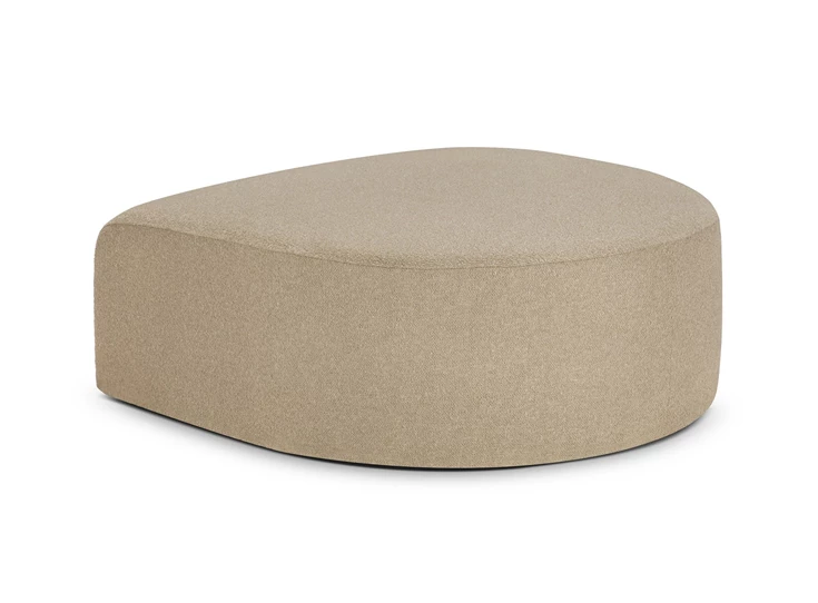 Sofa Bulky modulaire salon stof Almond round hocker 21450 Ethnicraft