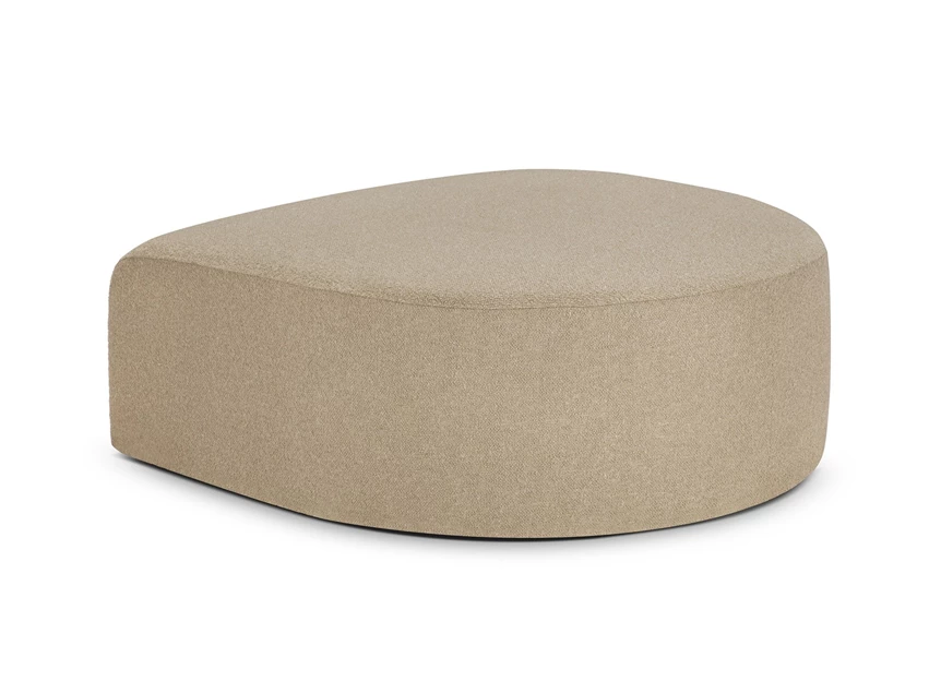 Sofa Bulky modulaire salon stof Almond round hocker 21450 Ethnicraft