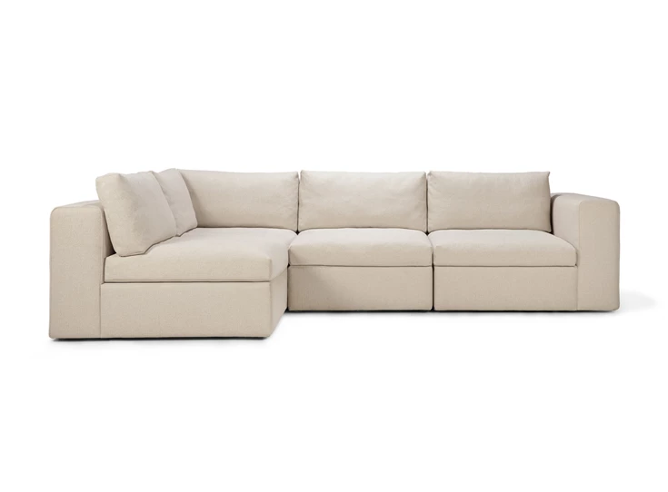 Sofa Mellow modulaire salon stof Off White 22155 Ethnicraft