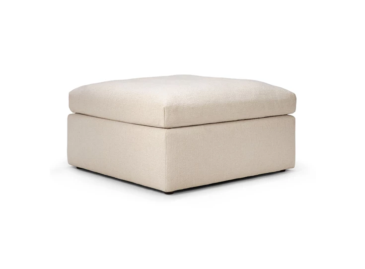 Sofa Mellow modulaire salon stof Off White hocker 20058 Ethnicraft