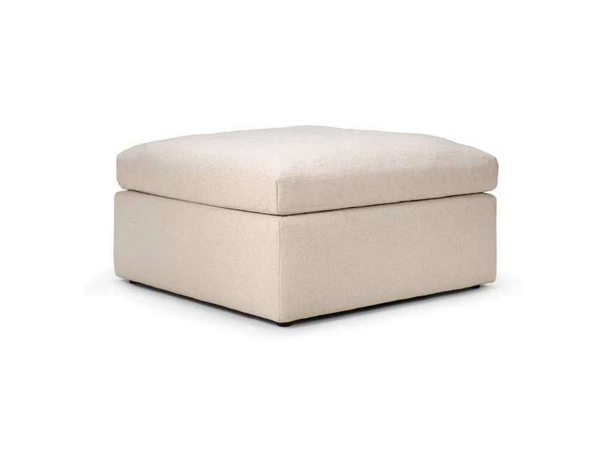 Sofa Mellow modulaire salon stof Off White hocker 20058 Ethnicraft