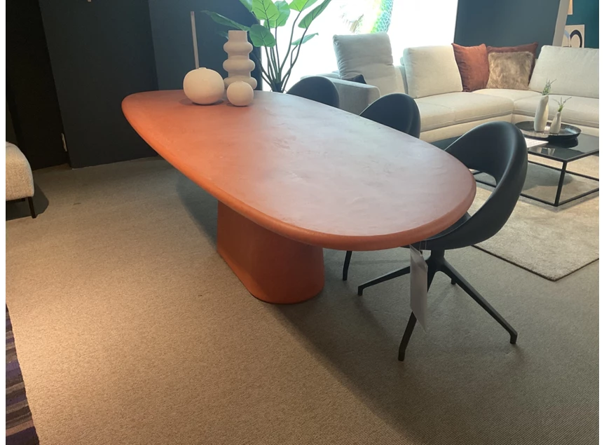 Front Tafel Zuri mortex terracotta Muundo PR Living