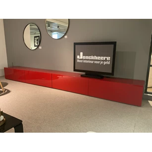 Tv-kast I-modulART 6 hoogglans rosso cina Presotto